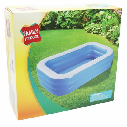 Piscina inflable familiar rectangular #CodML