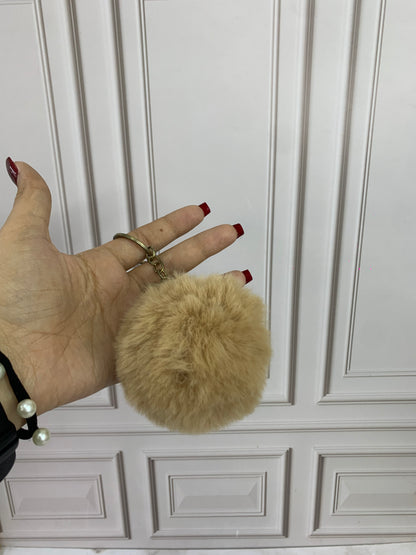 Llavero pompón