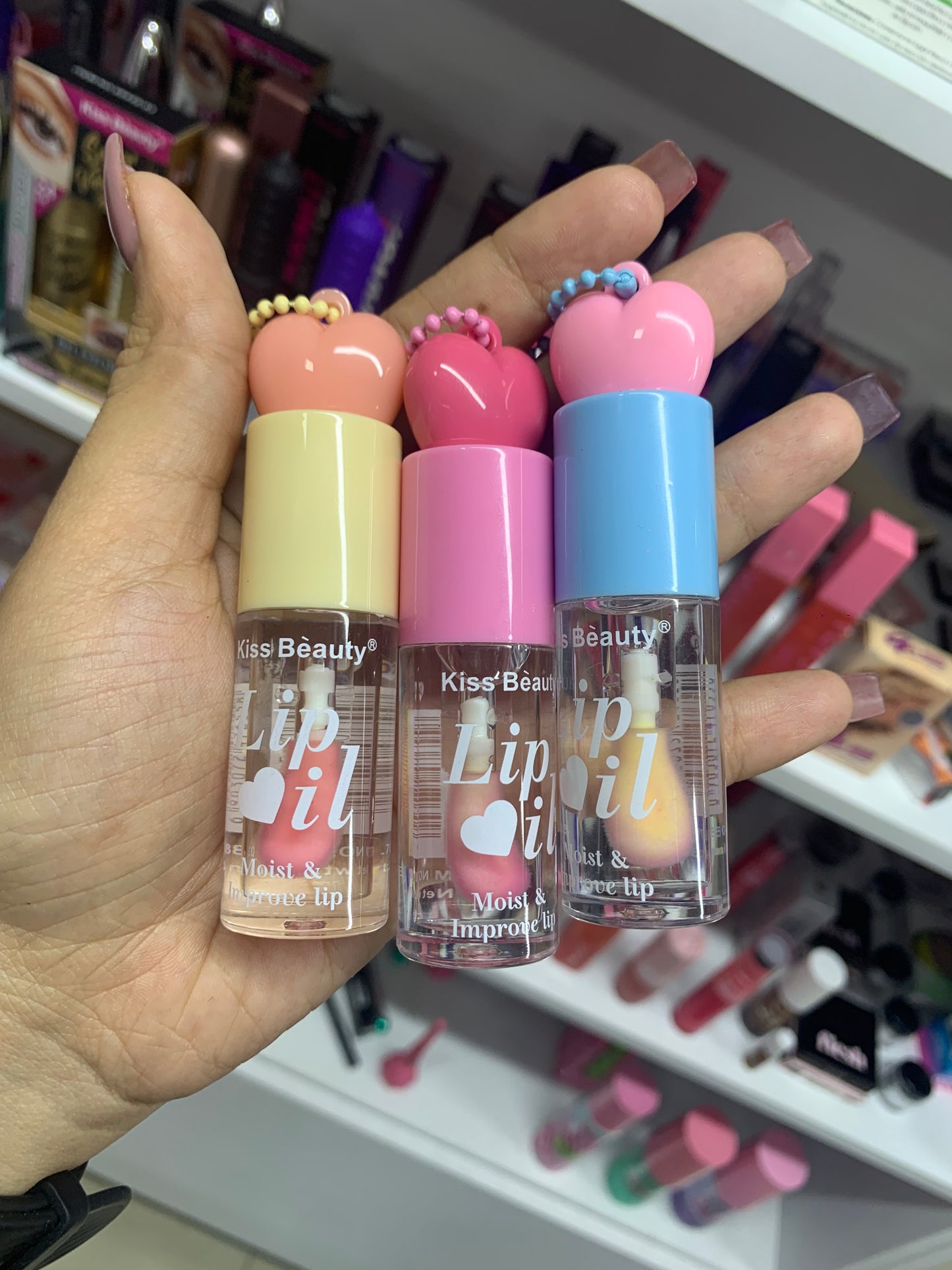 Gloss de corazón Kiss Beauty #CodO