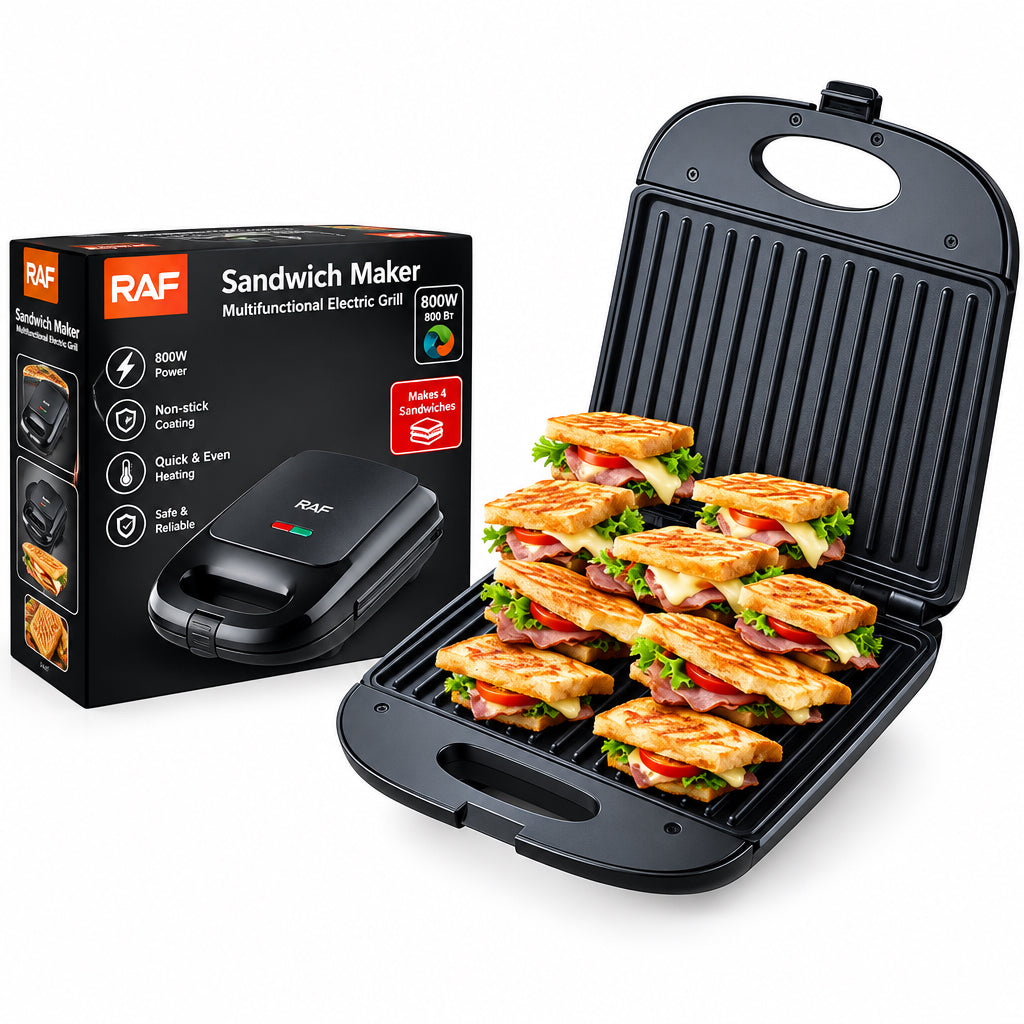Sandwichera y parrilla grill eléctrica #CodML