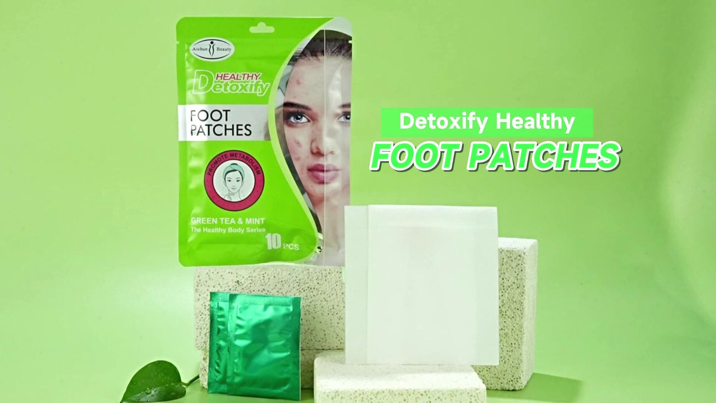 Parches para pies detox de Aichun Beauty #CodL