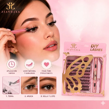 Kit de Pestañas DIY Jiayujia #CodO