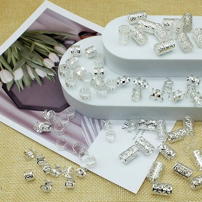 Accesorios para el cabello plateados y dorado #CodO