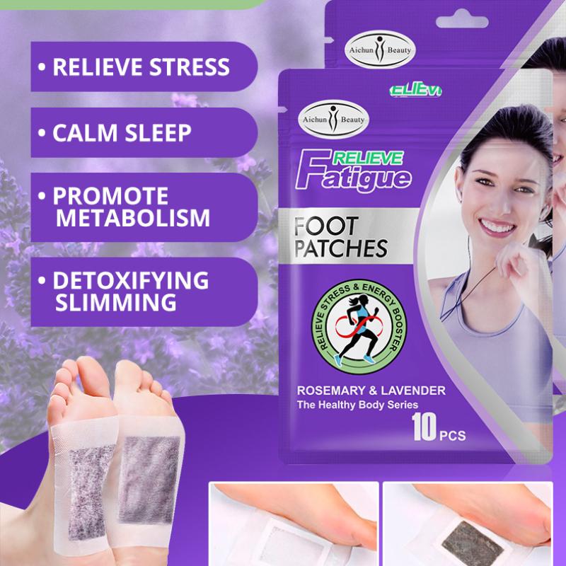 Parches desintoxicantes para pies de la marca Aichun Beauty #CodL