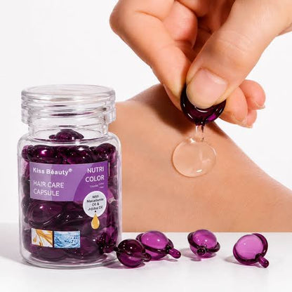 Cápsulas de aceite capilar kiss Beauty  #CodO