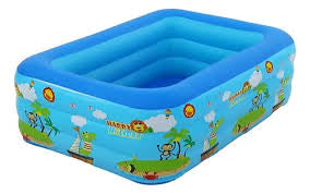 Piscina inflable infantil rectangular #CodML