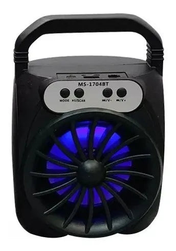 Corneta Portátil Mobile Multimedia Speaker Luces #codTN