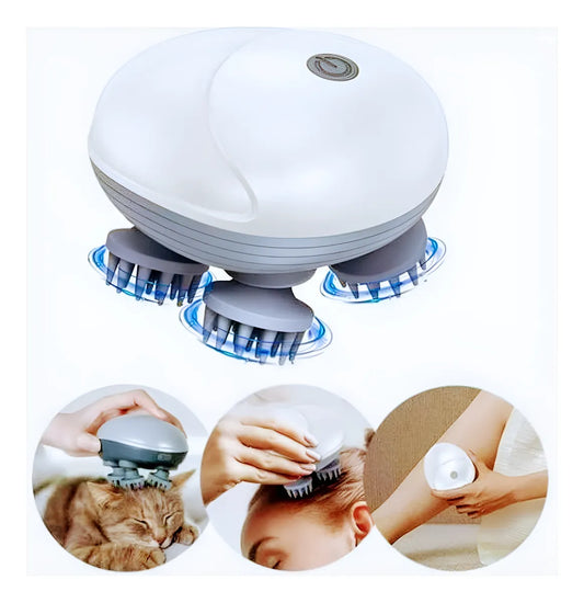 Masajeador INTELIGENTE 4 cabezales #CodTN