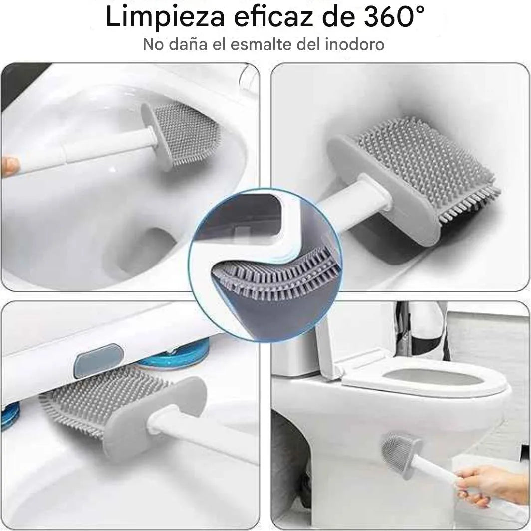 Set De Cepillo Para Inodoro Limpiador De Pocetas #CodTN
