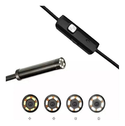 Cámara Endoscopio Usb 3 En 1 (tipo C, Pc) De 5mts 5.5mm #codTN