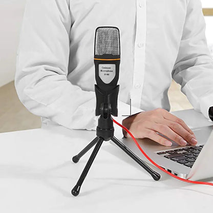 Micrófono Condensador Profesional Escritorio Tripoide Cable #codTN