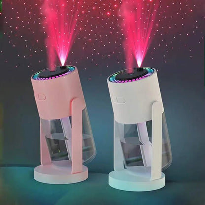 Humidificador Proyector Luz Led Rgb Aromatizado Difusor #CodTN