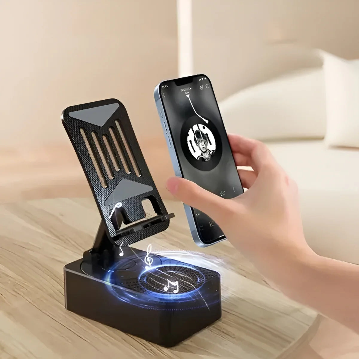 Parlante Altavoz Bluetooth Audio Inducción Inalámbrico 5 En 1 #CodTN