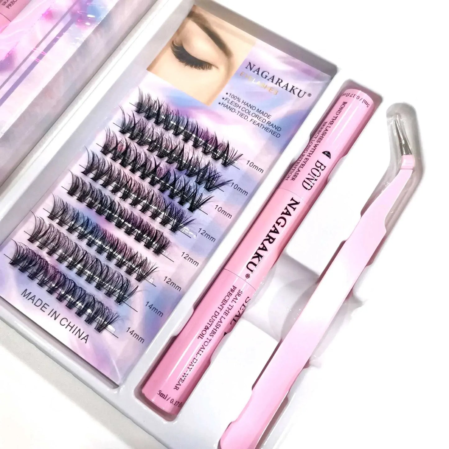 kit de extensiones de pestañas Nagaraku  #CodO