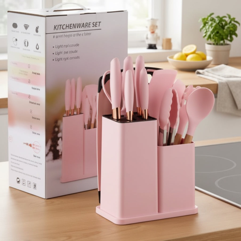 Set de cocina con soporte organizador #CodML