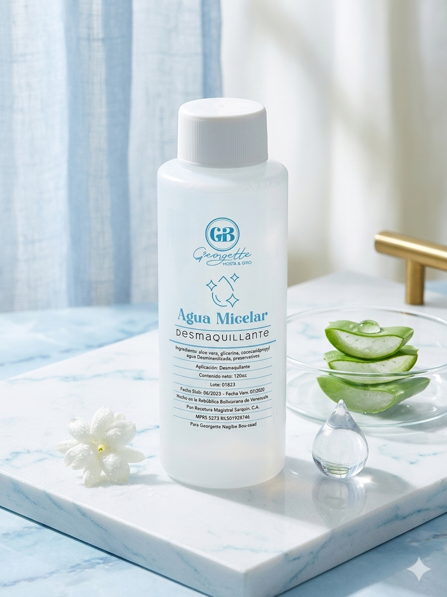 Agua micelar de georgette