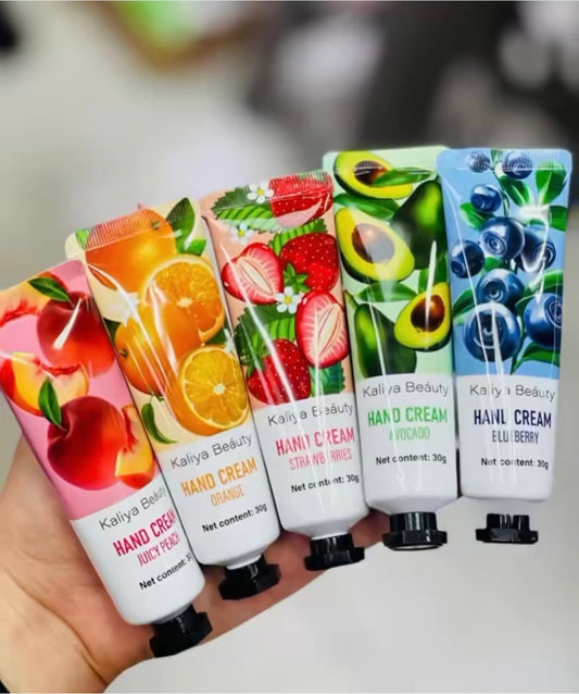 Cremas hidratantes de mano 5u #codL