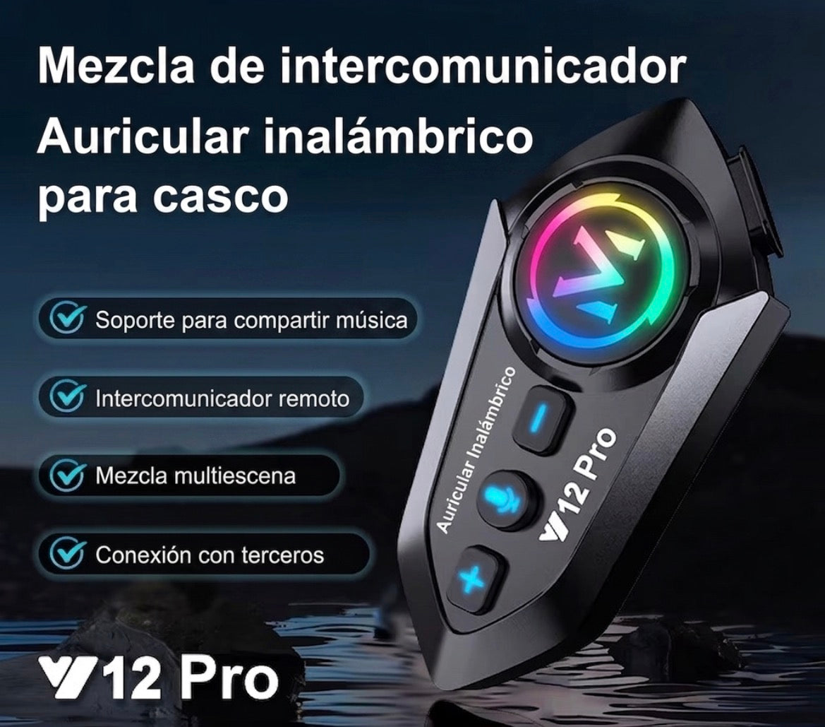 Intercomunicador para cascos de moto #CodFM