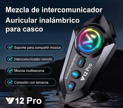 Intercomunicador para cascos de moto #CodFM