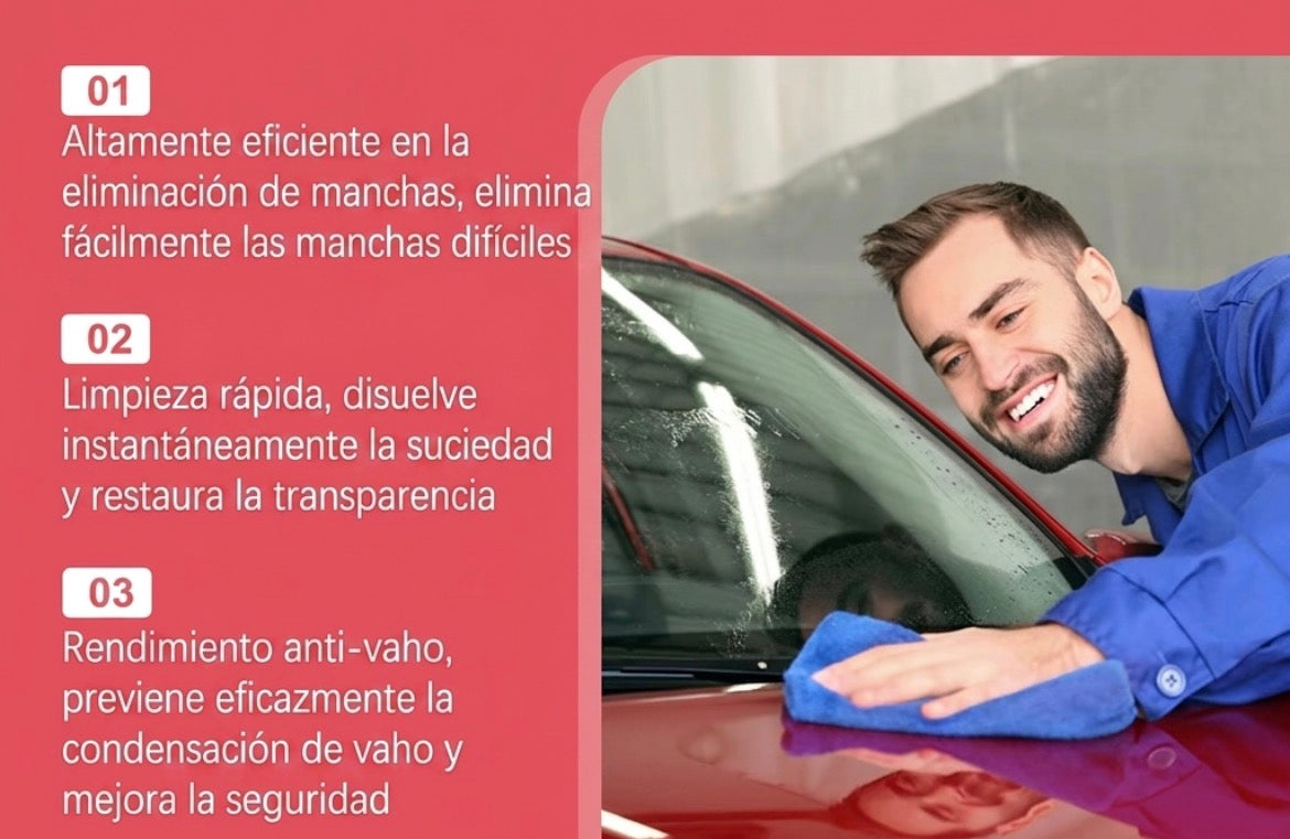 Limpiador de vidrios para carros #CodFM