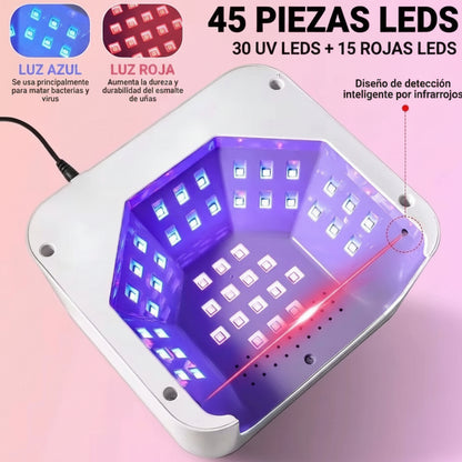 Lámpara LED/UV Profesional para uñas de corazón #CodO