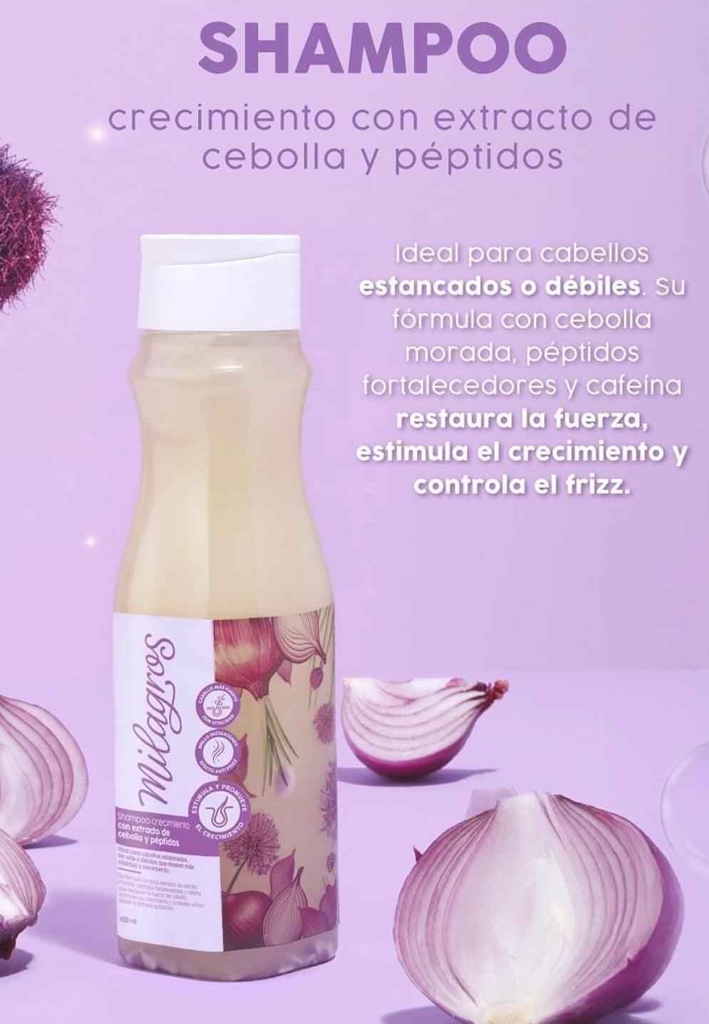 Shampo Milagros cebolla #CodO