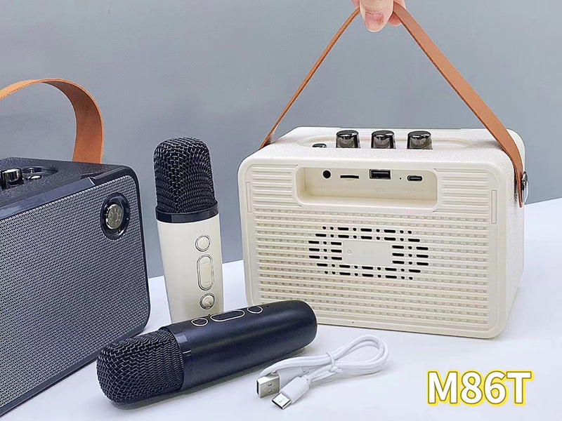 Altavoz Portátil para Fiestas con Karaoke en Casa #codTN