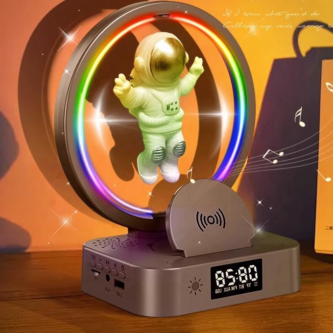 Lámpara Nocturna de Astronauta con Levitación Magnética #CodTN