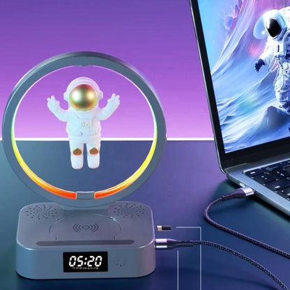 Lámpara Nocturna de Astronauta con Levitación Magnética #CodTN