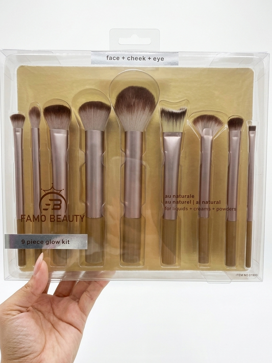 Set de brochas marrón #codU