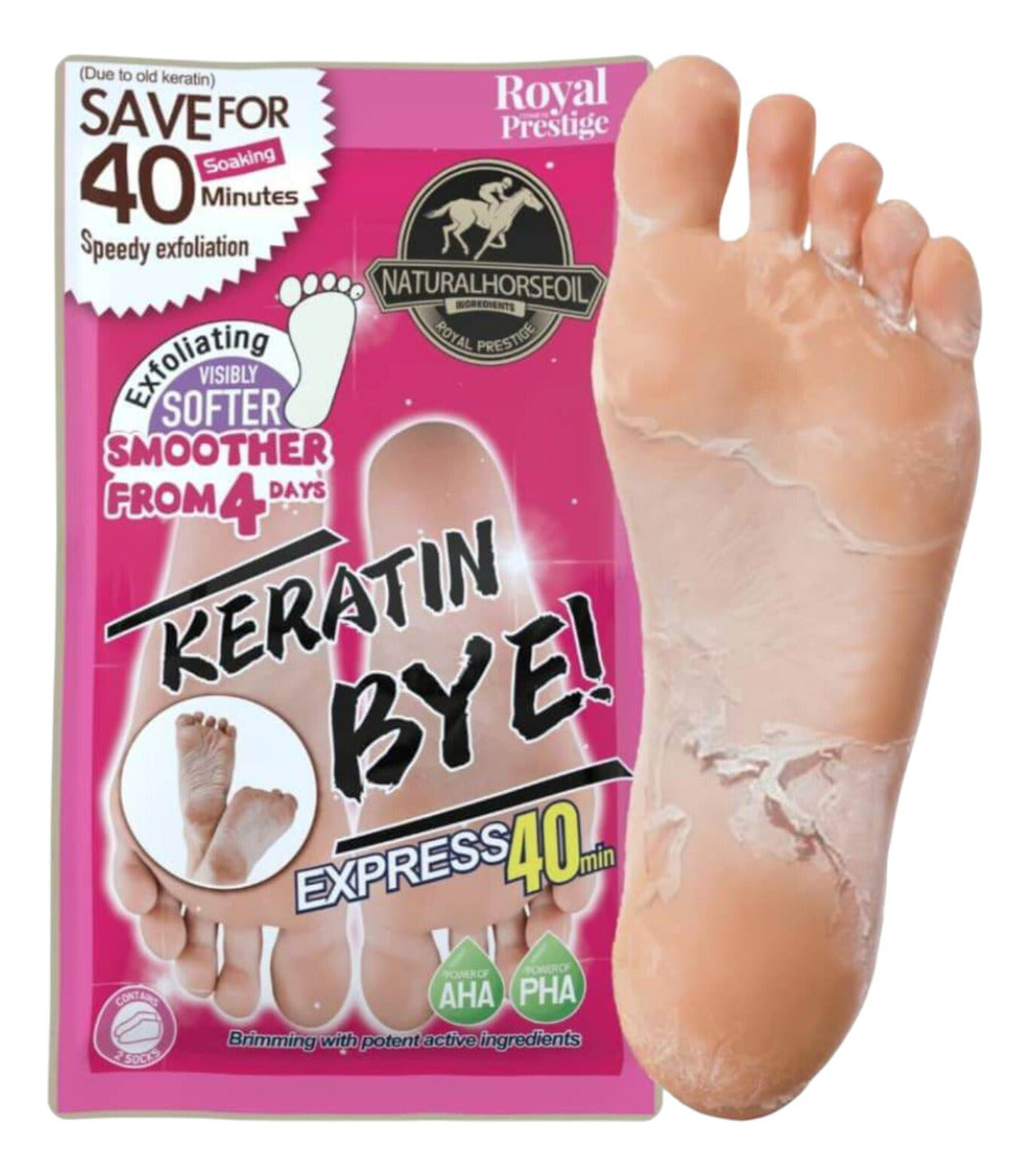 Mascarilla exfoliante para pies #CodL