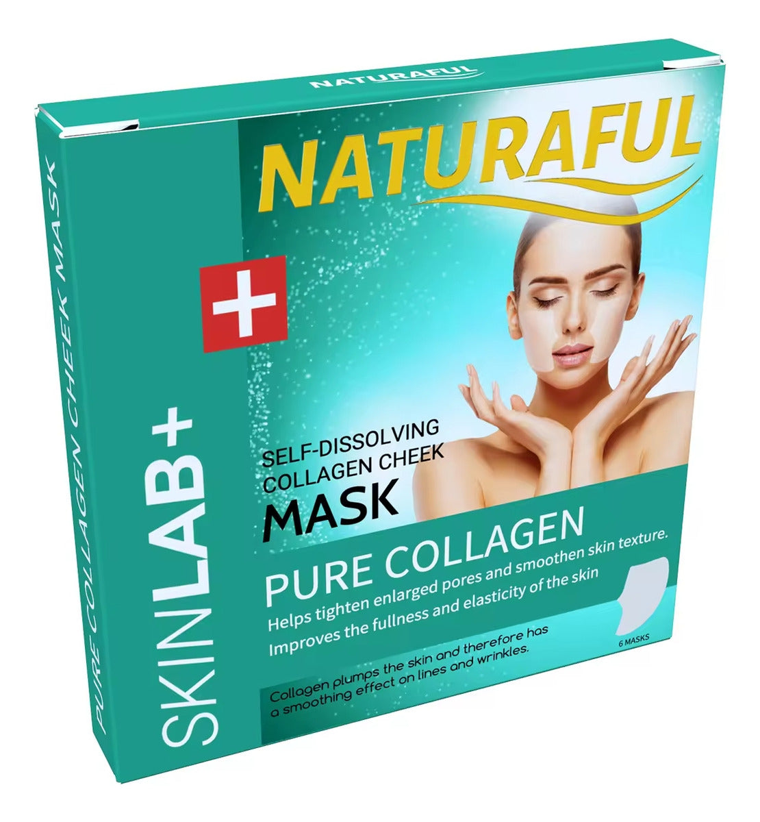 Mascarillas de colágeno hidrolizado 6 pzas#codL