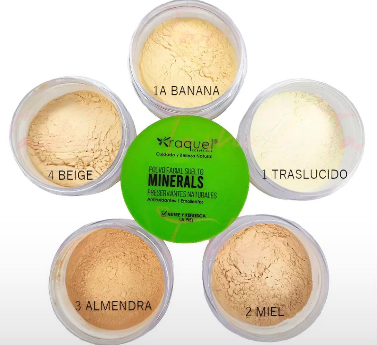 Polvo suelto minerals Raquel #codO