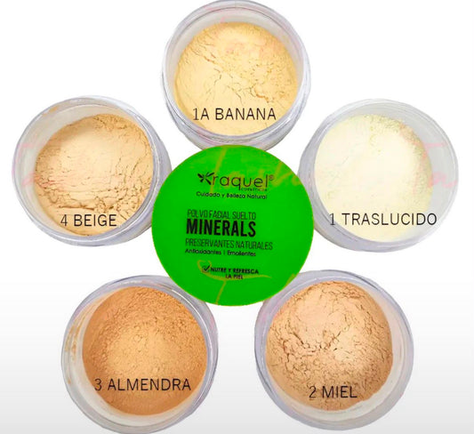 Polvo suelto minerals Raquel #codO