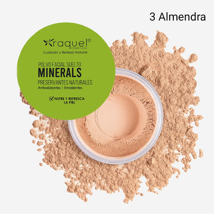Polvo suelto minerals Raquel #codO