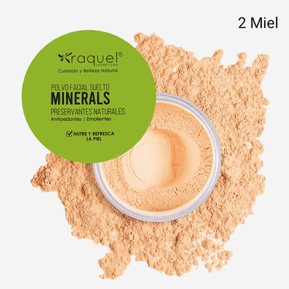 Polvo suelto minerals Raquel #codO