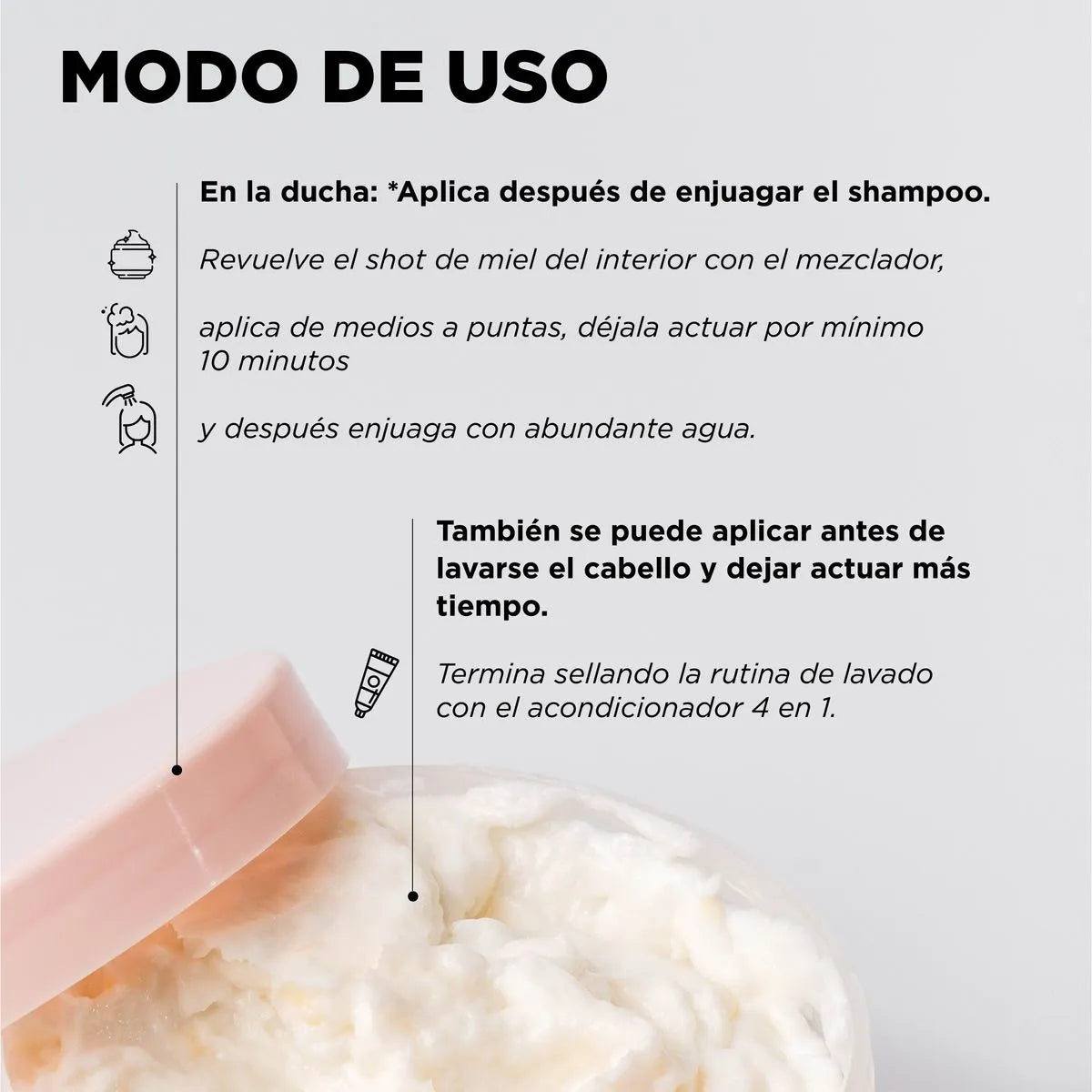 Mascarilla de Miel Click Hair #CodK