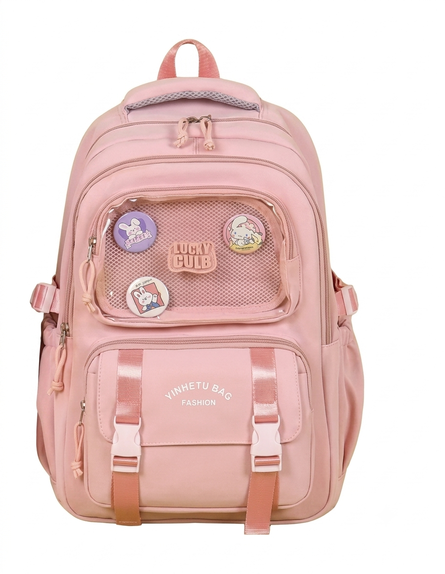 Bolso con pines lucky #CodT