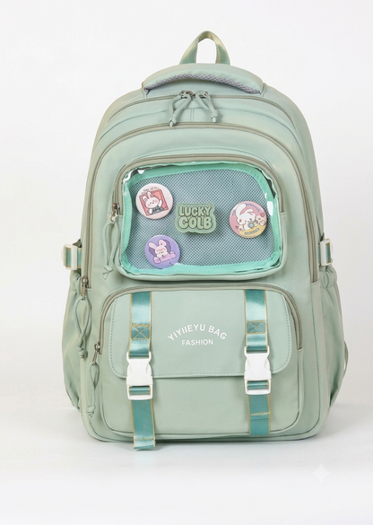 Bolso con pines lucky #CodT