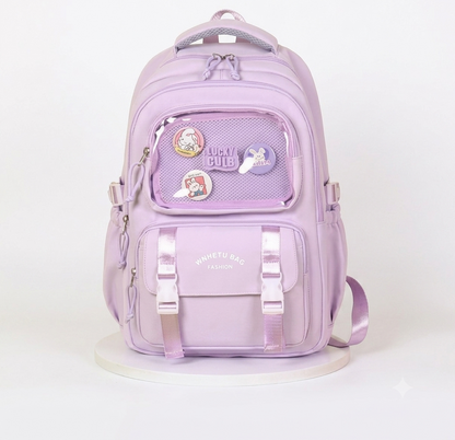 Bolso con pines lucky #CodT