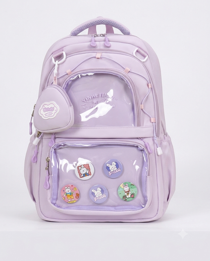 Bolso con bolsillos transparentes #CodT