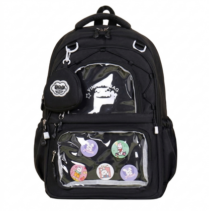 Bolso con bolsillos transparentes #CodT