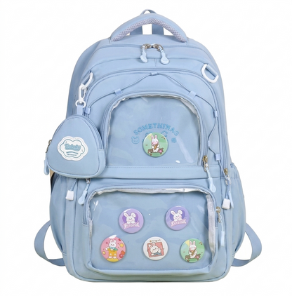 Bolso con bolsillos transparentes #CodT