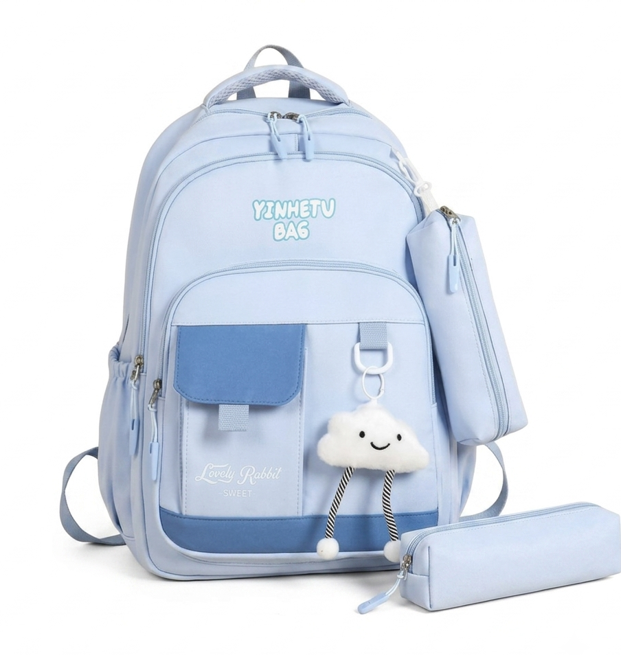Bolso con llavero de nube #CodT