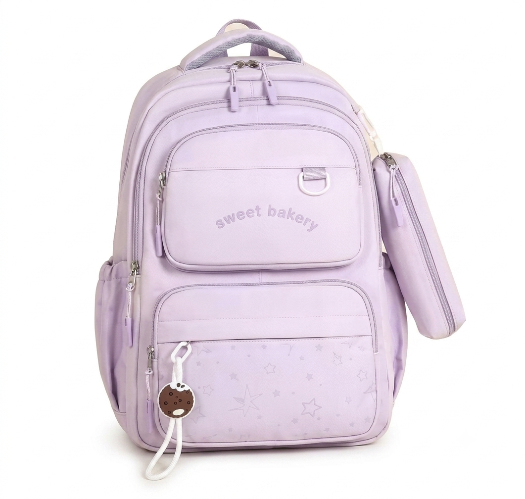Bolso sweet bakery con cartuchera #CodT