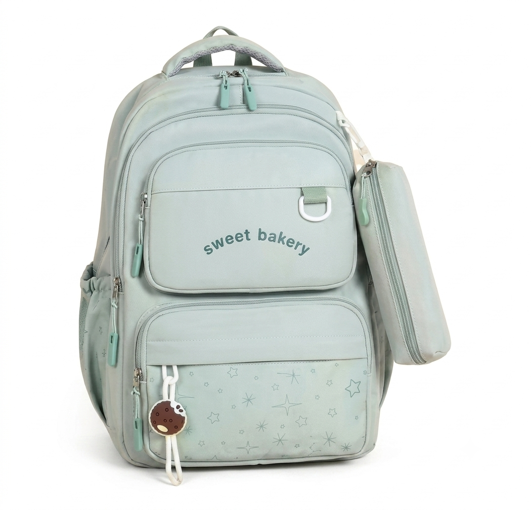 Bolso sweet bakery con cartuchera #CodT