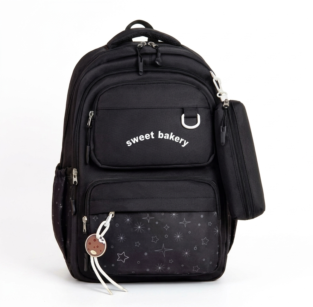 Bolso sweet bakery con cartuchera #CodT