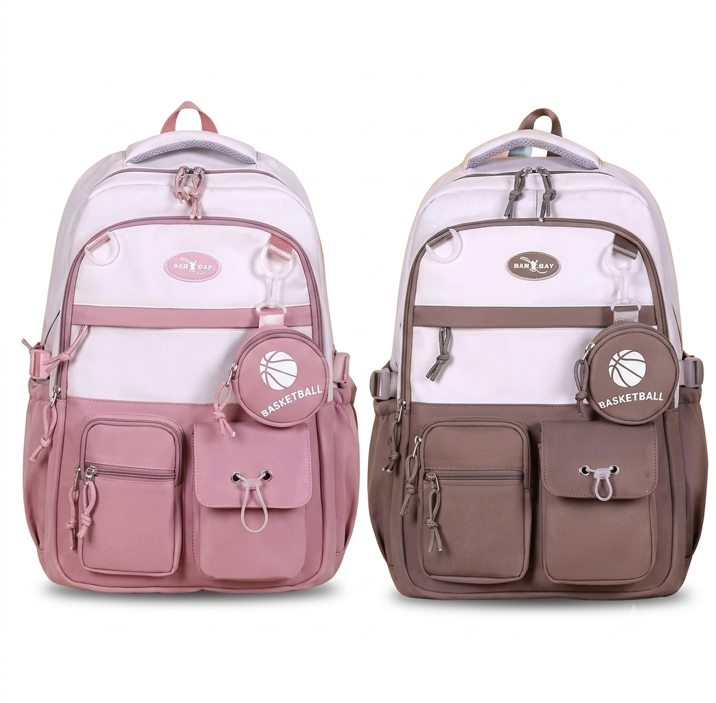 Bolsos con llavero de pelota. #CodT