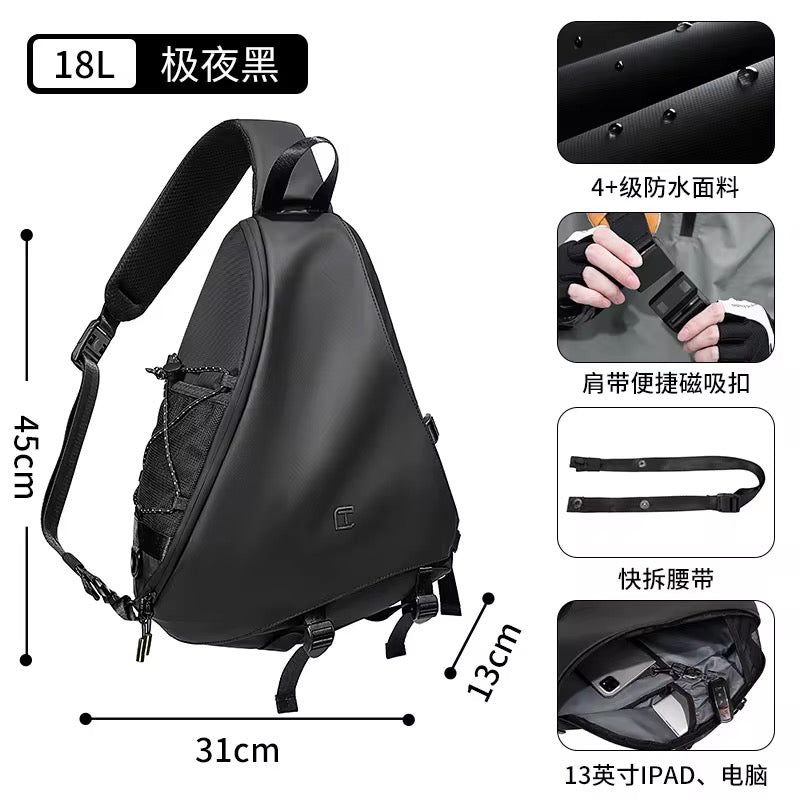 Bolso sport impermeable de lado #CodT