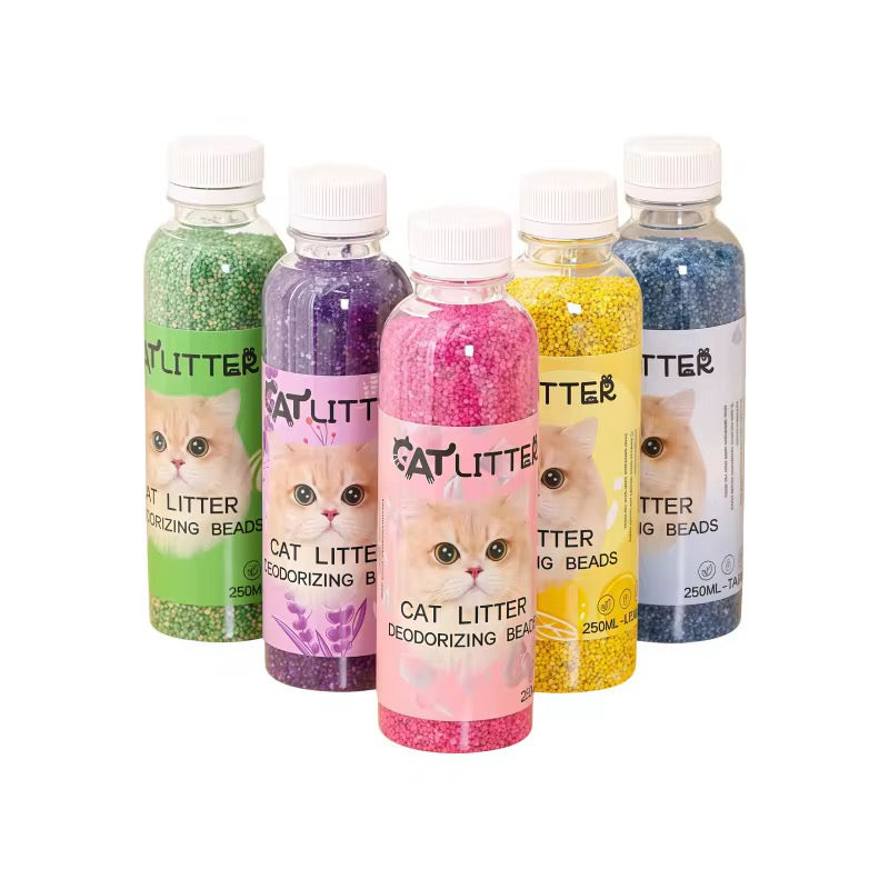 Perlas desodorante para arena de gato. #CodU